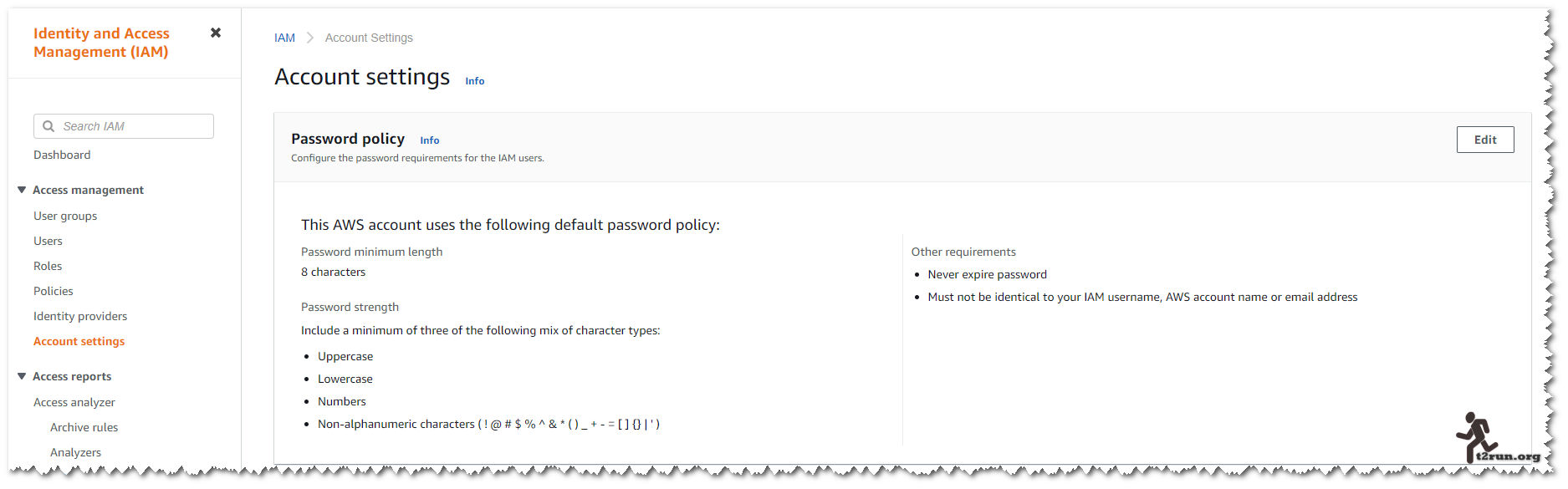 aws-new-account-checklist-password