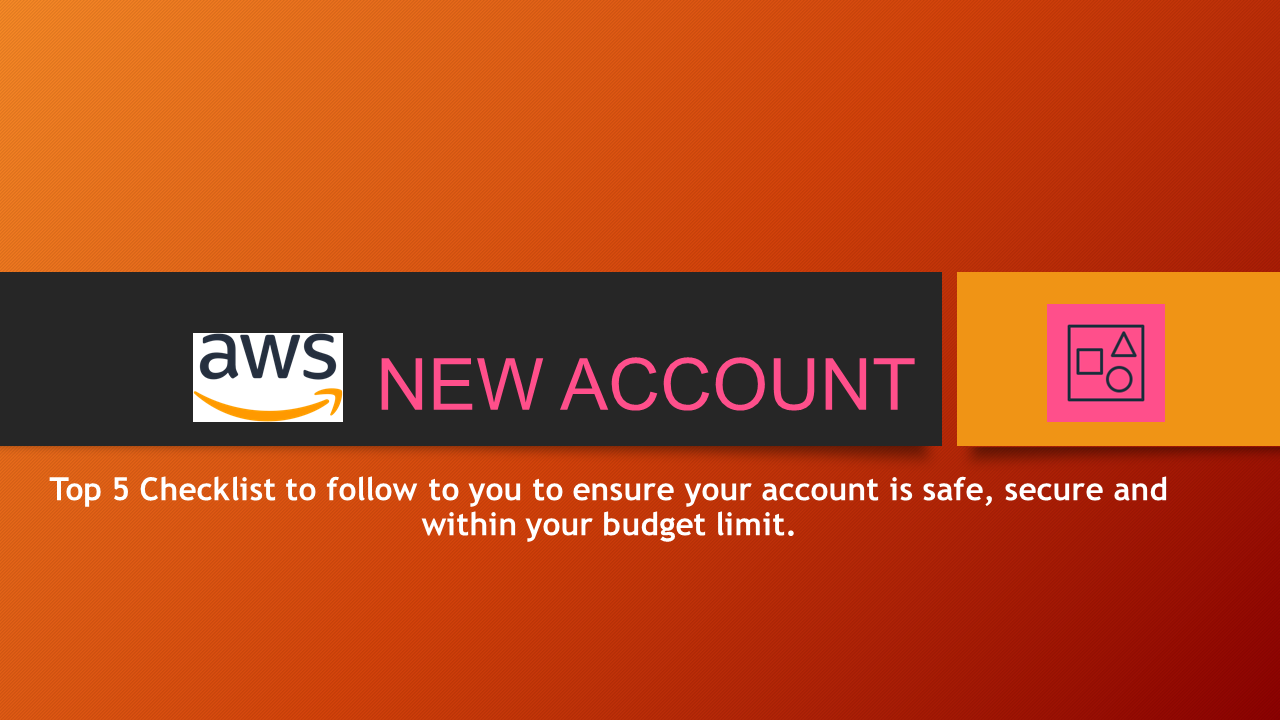 aws-new-account-checklist