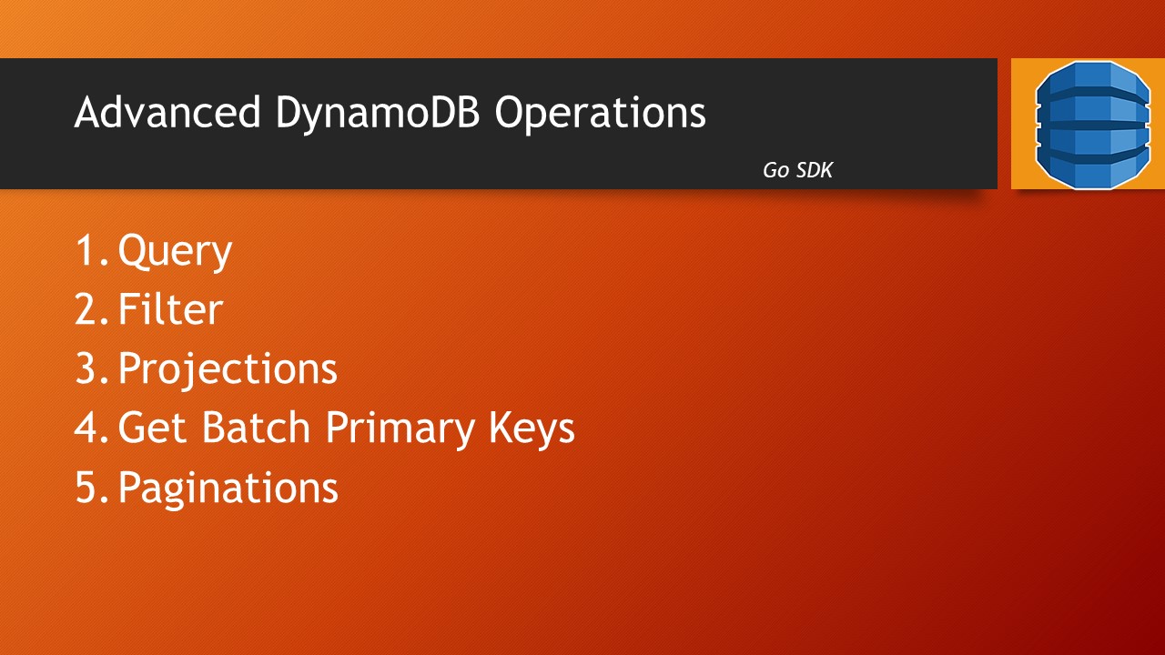aws-dynamodb-advanced-operations