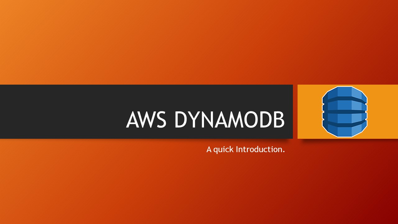 aws-dynmodb-introduction
